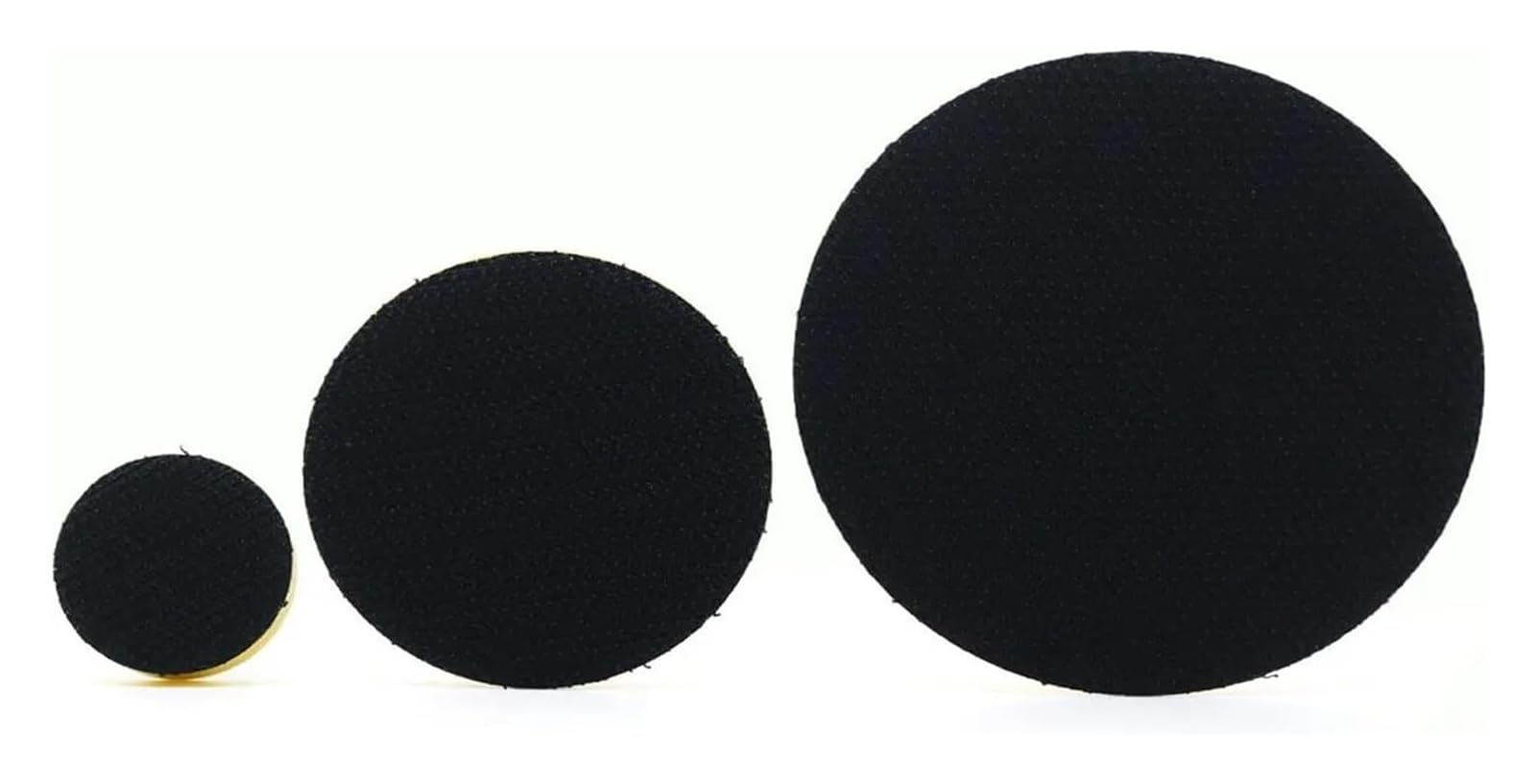 Disco de lijado 1/2/3 pulgadas, almohadilla respaldo for pulidora neumática, placa posterior con gancho y bucle, herramienta pulido abrasivo M6 5/16 x 24 dientes .0525