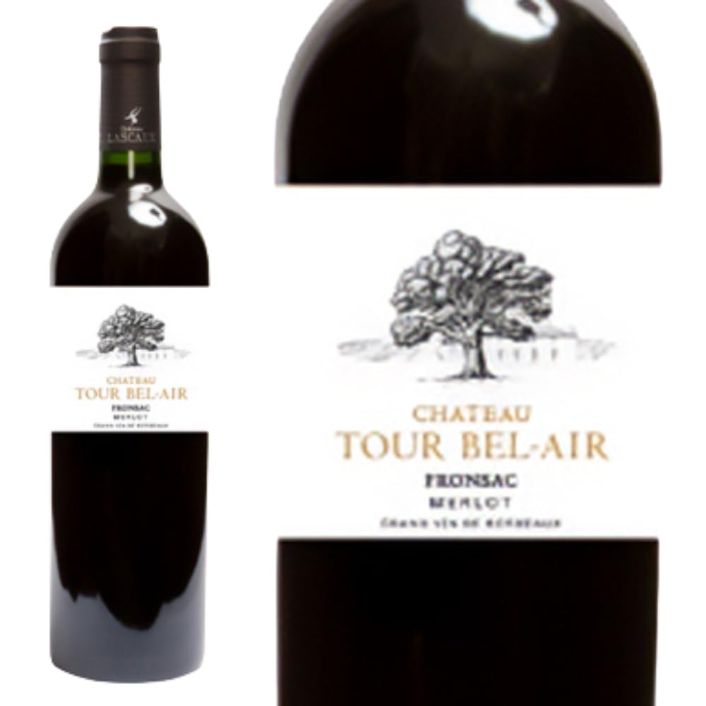 Tour Bel-Air Château Tour Bel-Air Tradition, Vin Rouge de Bordeaux Fronsac, 2016, 75cl, Lot de 6 Bouteilles