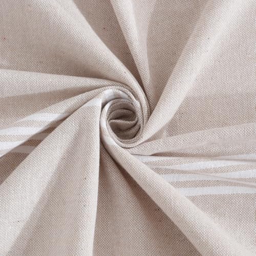 Image of Handmade Double Bedsheet 210 TC | Without Pillow Cover | Handloom Cotton Bedsheets for Double Bed | Double Bedsheet for Summer (Size 90X100 Inches, 7.5 x 8.3 Feet (Cotton Seed, King Size)