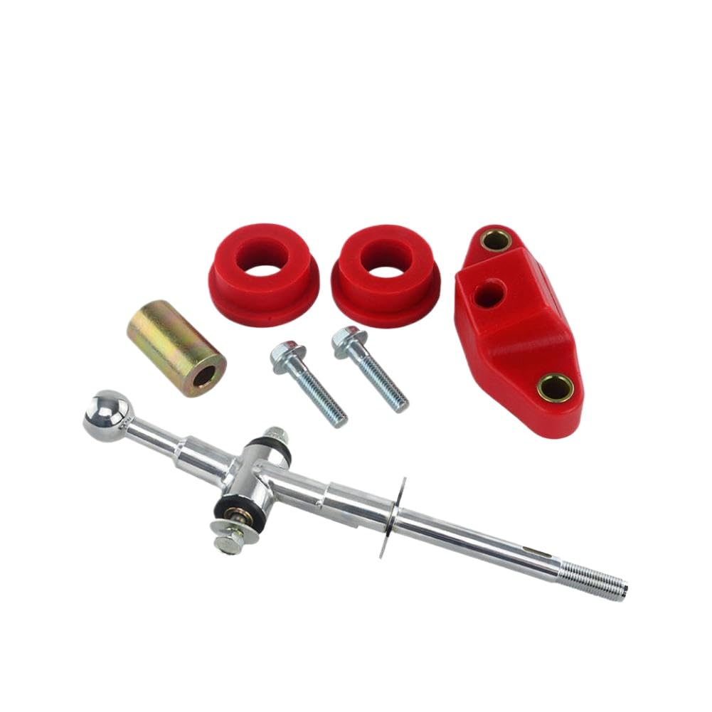 Cqadsdyrx Onecolor Red 85A Poly Bushing And Short Throw Shifter Compatible With Subaru Impreza Wrx Sti 6 Speed 2004-2019