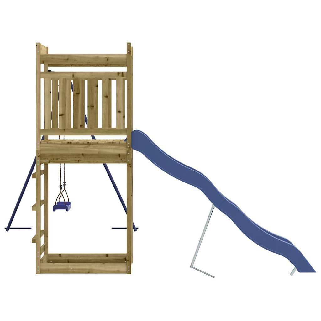 Generico Set da Gioco da Esterno in Legno di Pino Impregnato-3157035