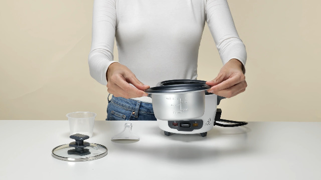Cuiseur à Riz Mini Russell Hobbs 0,4L - Pour Riz, Légumes, Poisson | Maintien Au Chaud Auto - Idéal Petites Portions