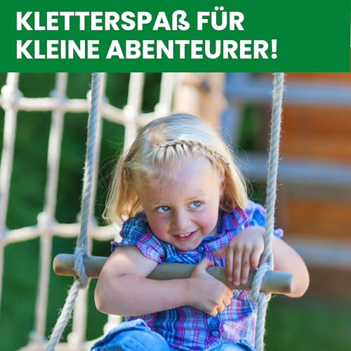 Gartenpirat Kinder Klettergerüst Jolly Roger mit Kletterwand Schaukel Reckstange Spielturm 240 x 120 x 219 cm