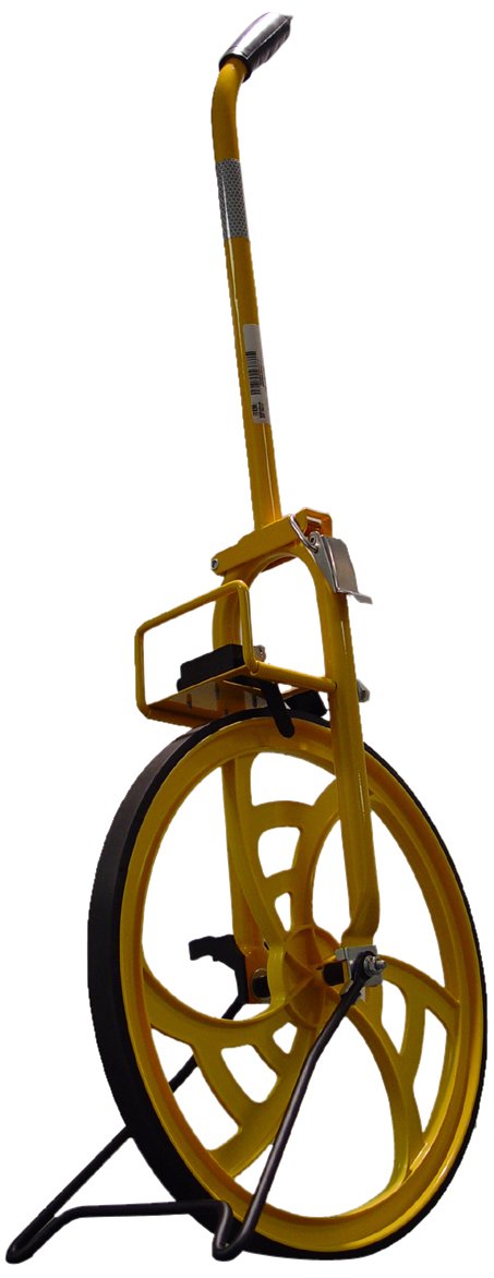 Keson MP401P Metal Frame Measuring Wheel with Plastic Wheel (Graduations: ft.), 15-1/2-Inch Diameter