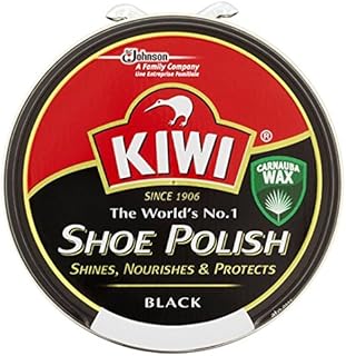 Kiwi Black Leather Shoe Polish 50Ml