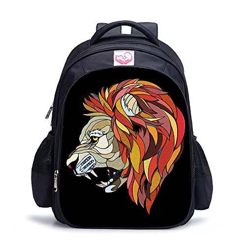 Sac à dos imprimé 3D 16 pouces cartable scolaire pour enfants et étudiants