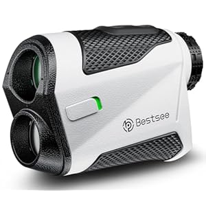 Golf Rangefinder with Slope – 1500 Yards Laser Range Finder Golf for Hunter,High-Precision Flag Pole Locking Vibration,7X Magnification, USB-C Rechargeable Rangefinders Magnet Strip