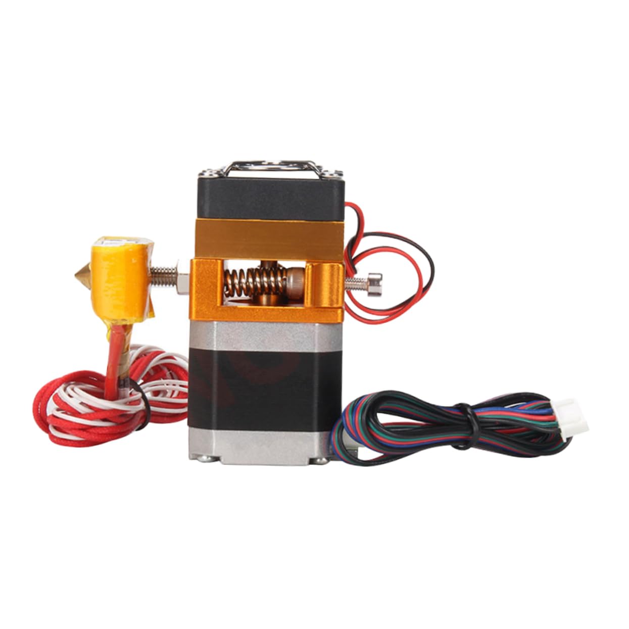 3d-drucker Extruderkopf 1, 75mm 0, 4mm 12 V 40 W Kupfer | Aluminiumlegierung und Edelstahl, Ersatz für Verschlissene Einheit, Passend als Heizblock für Präzisen Betrieb
