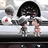 Car Decor Car Dashboard Accessories Cute Love Couple I Love You with Balloon Car Interior Decoration Showpiece for Desk Decoration