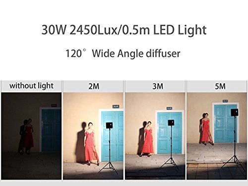 2 PACCHETTI - VILTROX VL-200T Kit di 3300K-5600K