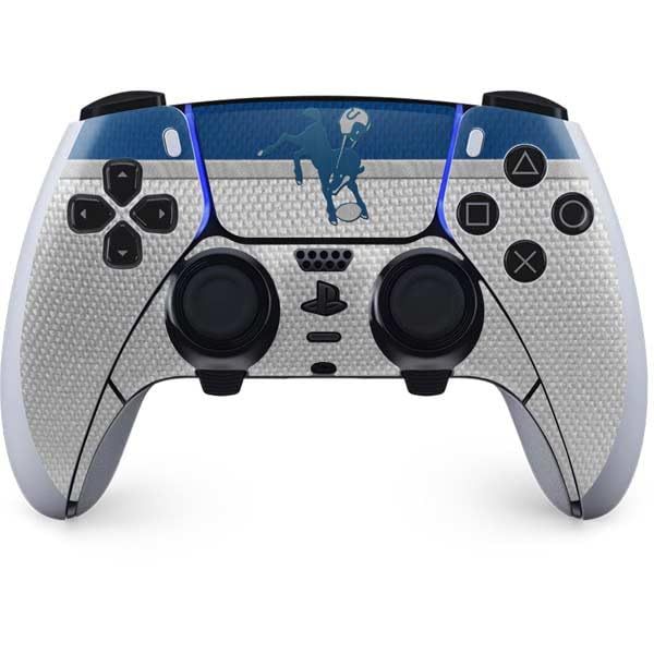 Skinit Decal Gaming Skin Compatible with PS5 DualSense Edge Pro Controller - Officially Licensed NFL Indianapolis Colts Vintage Design