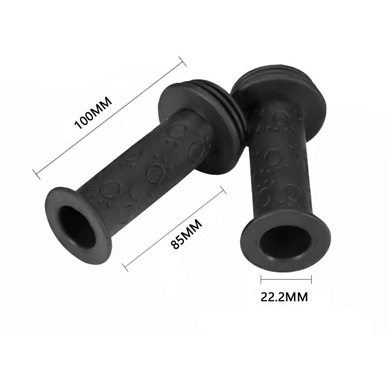 Kids Bike Handle Grips Bicycle Grips Bicycle Handlebar Grip With Horns Scooter Grips Non Non Slip Rubber Bikes Grips Redsporting Accessoriesred2pcs Trotinette Enfant - Foto 4