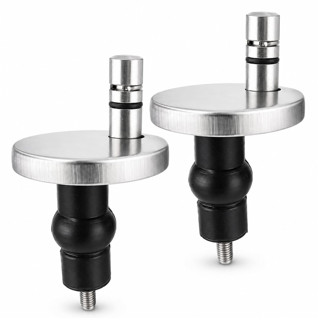 JKC SS Duravit Type Toilet Seat Cover Hinges - Easy Installation, Durable Design, Rust-Resistant - 1 Set-image-45