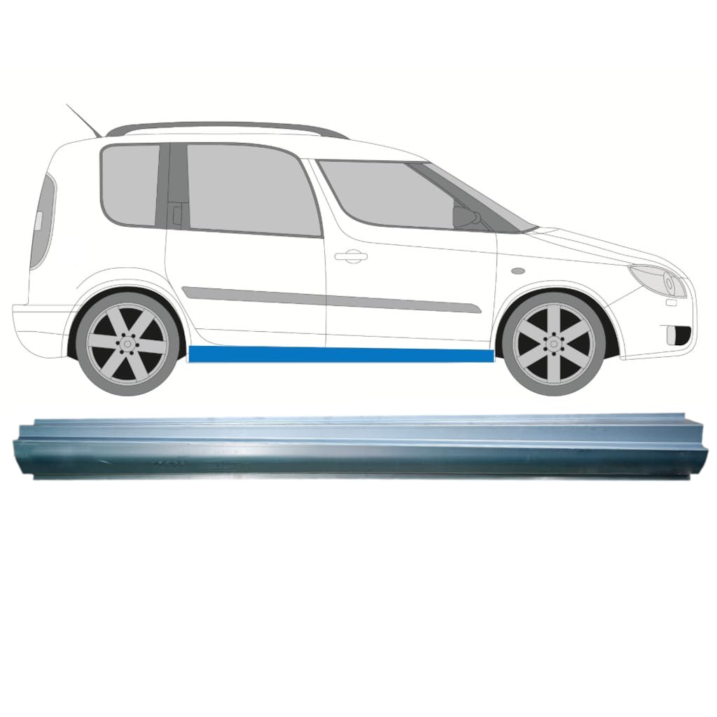 Reparaturblech Schweller für Skoda Roomster Praktik 2006-2015 / Rechts