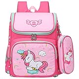 ▷Kinderrucksack Jungen Material-Schultasche Stoff ist leicht und robust. Hochwertiges Nylon, atmungsaktiver Riemen und robuster Reißverschluss. Leicht und langlebig.