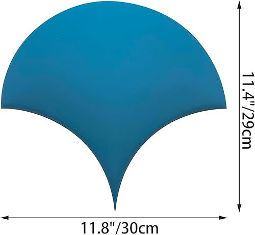 Miniatura 15 de Dragon Scales - Panel de pared de piel sintética, paneles acústicos insonorizados, azulejos de fondo 3D, azulejos de mosaico de bricolaje