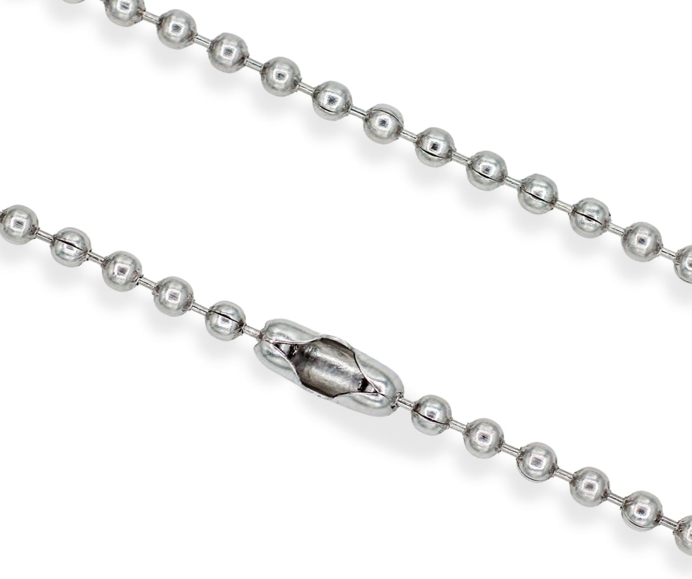 Caritas et Fides Catholic Necklace St Benedict Crucifix and Miraculous Medal Hypoallergenic Necklace on 24" Ball Chain - Jesus Mary Chain Catholic Necklace for Men, Women, Adults - Image 3