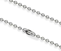 Vista 3 de Caritas et Fides Collar católico con crucifijo de San Benito y medalla milagrosa, hipoalergénico en cadena de bola de 24 pulgadas, collar católico