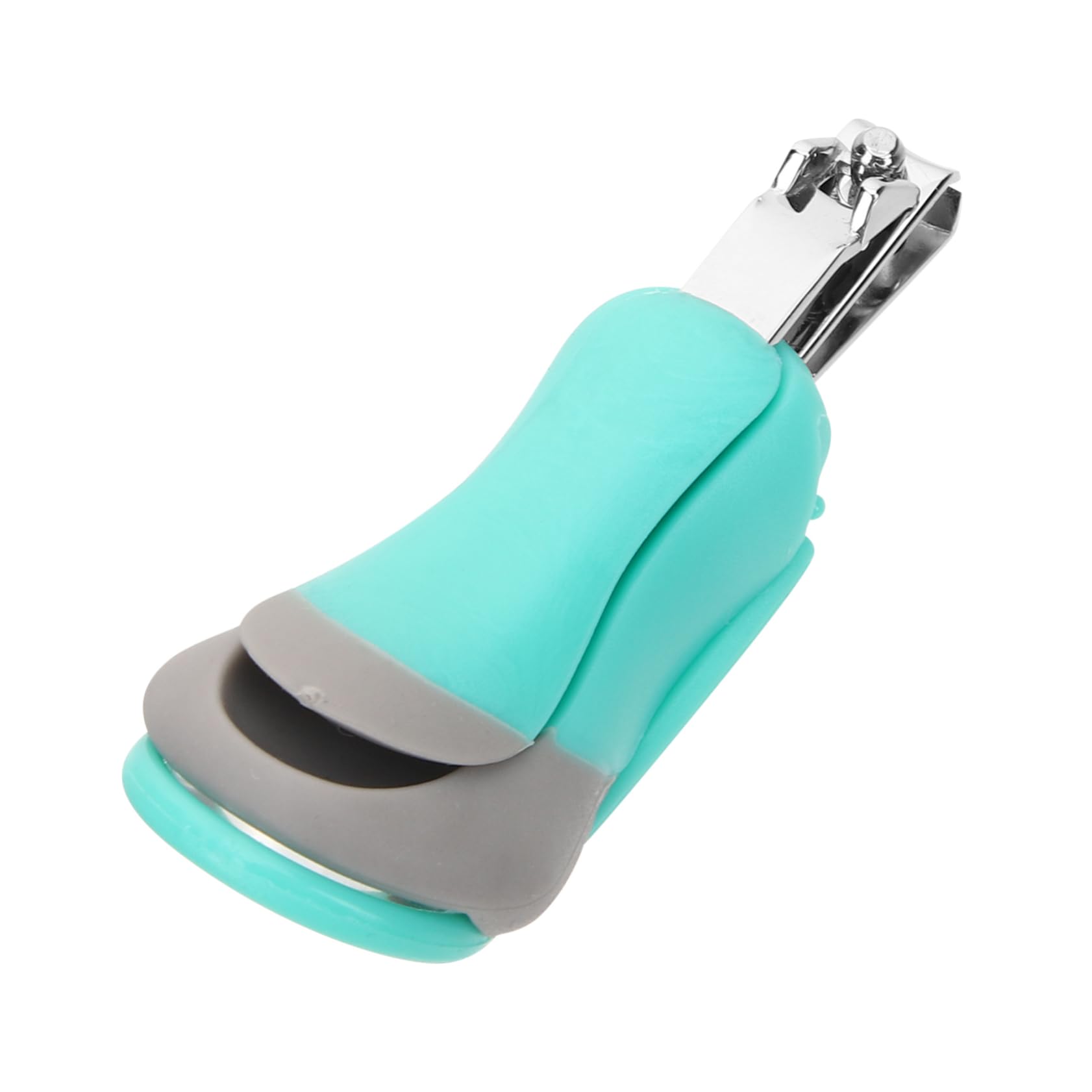 ibasenice 5piezas Cortaúñas De Acero Inoxidable Con Lupa Portátil Para Pedicura y Manicura Diseño Ergonómico Para Adultos y Seniors Fácil De Usar y Limpiar