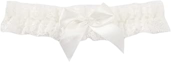 Black Bridal Garters for Wedding Leg Garter Set Lace Black Lace Garters for Bride, 1-ivory, One Size