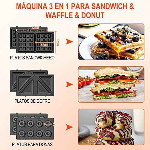 Tostadoras Y Sandwicheras, Kitchen waflera Marca ANTUVI (2)