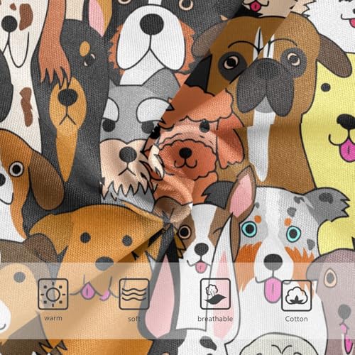 Little Girls' Soft Cotton Underwear Kids Breathable Comfort Cartoon Dogs Panties Briefs Toddler3