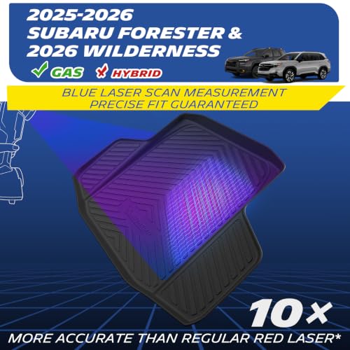 Image of Michelin Vehicle Mats for 2025-2026 Subaru Forester Gas (3 Piece B)