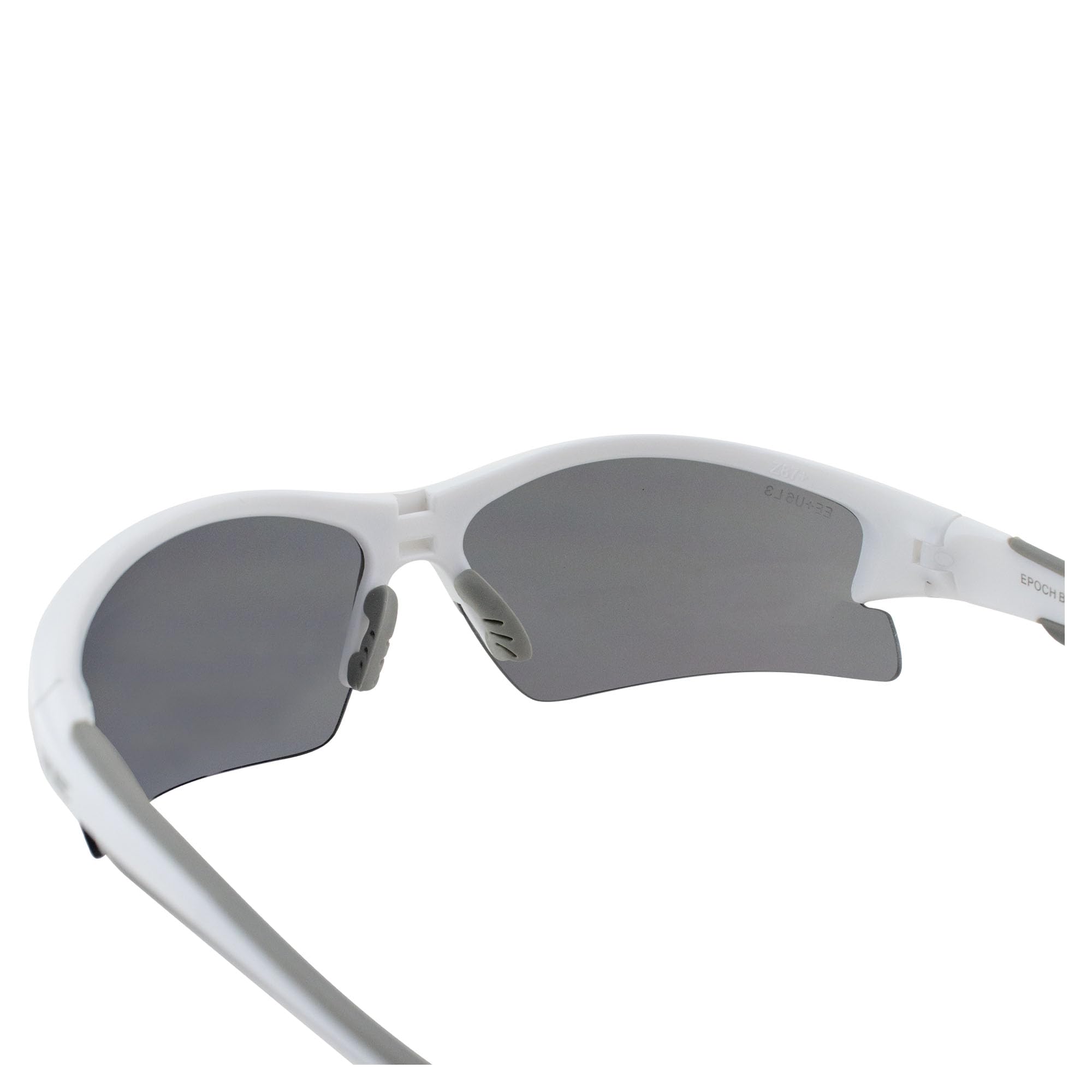 Epoch occhiali da sole stile Epoch 1 bianco con lenti fumè