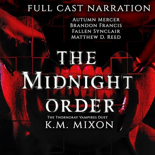 The Midnight Order Audiolibro Por K. M. Mixon arte de portada