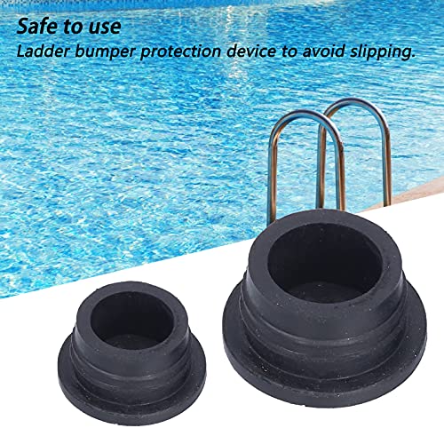 Tope de goma para escalera de piscina, pack de 2 unidades miniatura 3