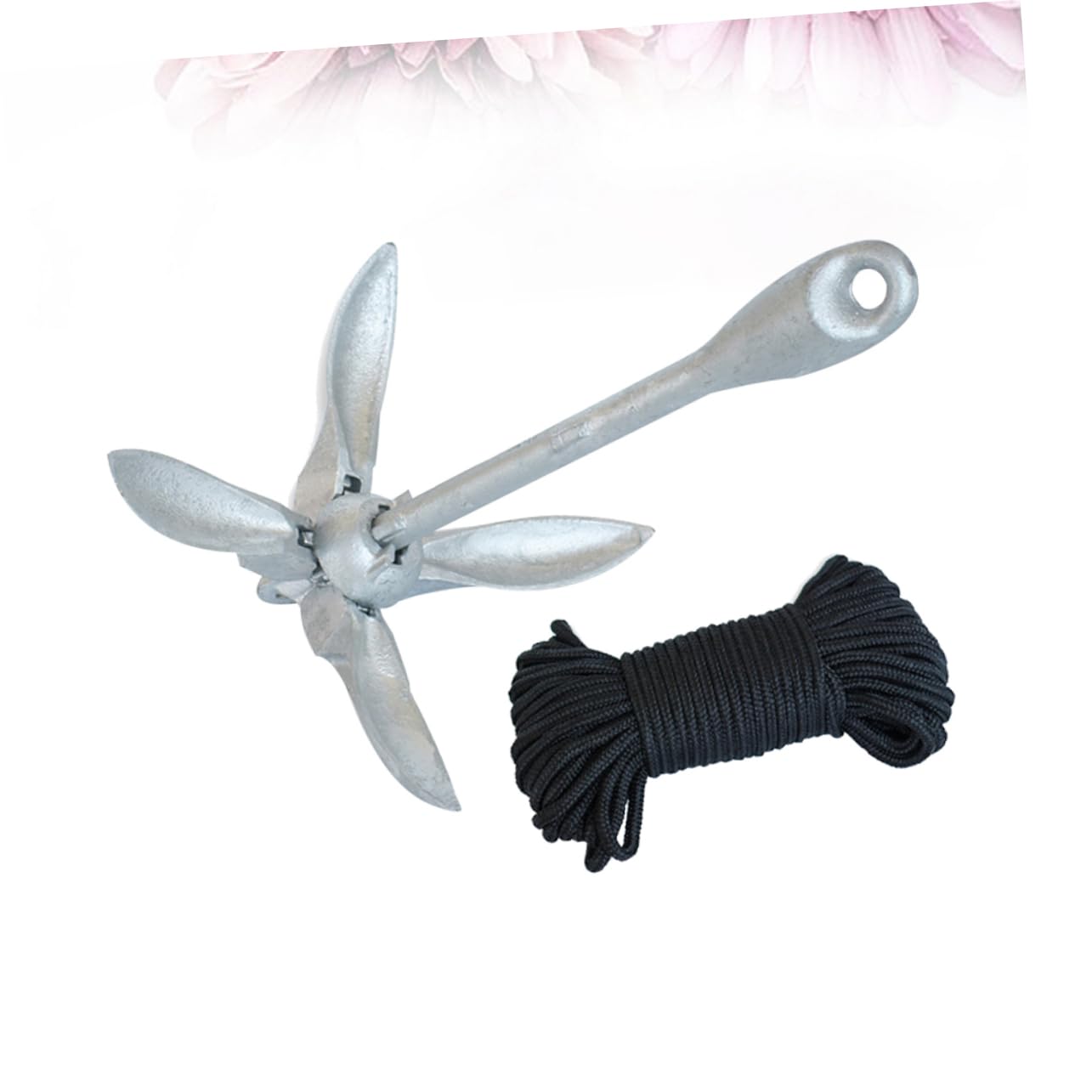 UKCOCO Meeresanker Bootsschlüssel Stoßfänger für Boote aufblasbares Kajak Bootsmotor Bootszubehör Marine Bootssitz Kajak-D-Ringe Ponton schlauchboot zubehör Boat Accessories Schiffsanker
