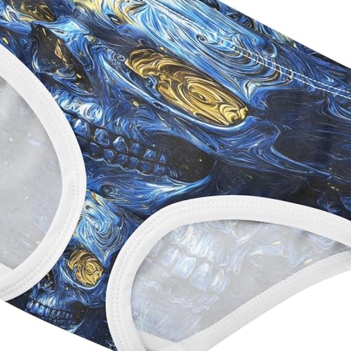 Gothic Skull Starry Night Toddler Girls's Underwear 2T 202b90484