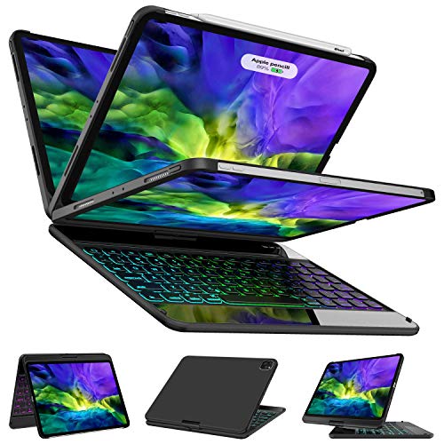 Keyboard Case for iPad Pro 11 2020/2018 (1st/ 2nd Generation) - 360 Rotate