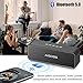 Aigoss Altavoz Bluetooth Portátil Sonido Estéreo, Efecto de Doble Bajo, Speaker Bluetooth...