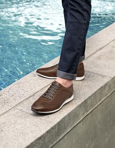 Image of Symbol Premium Mens Smart Casual Leather Sneakers