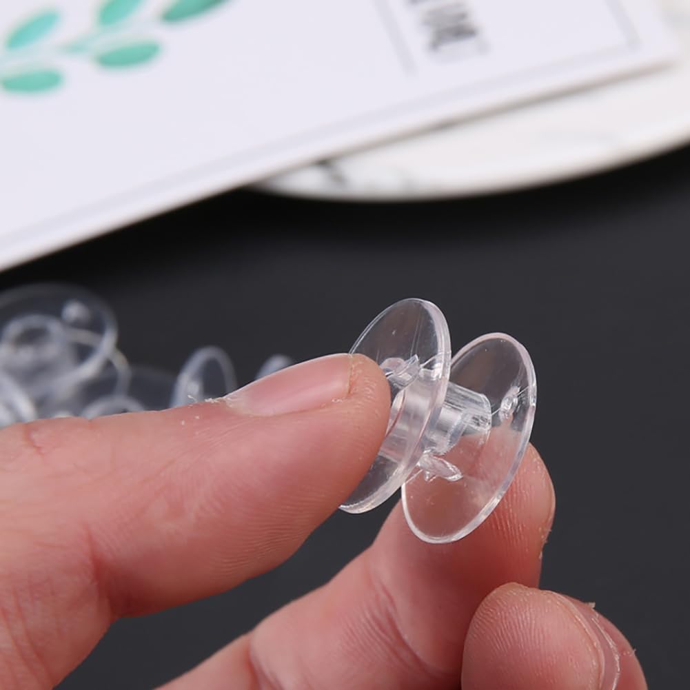 SHONIL Sewing Machine Transparent/Clear Bobbin Pack of 25 with Box : Plastic Bobbins, Tailoring Tools - Perfect for Regular Sewing Machine Like Storage Box for Bobbin 1