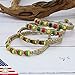 6 PCS Hemp Bracelet Set for Men 6 PCs - Rasta Bracelets Pack with Jamaican Color Beads - Handmade - Braided with Natural Rope - Mens Reggae Theme Surfer Summer Jewelry