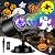 Brighter Halloween Decorations Projector Lights and Christmas Projector Outdoor, 19 HD Effects (3D Ocean Wave & Patterns), 11 Holiday Projector Home Party Light Show, 2024 Upgraded