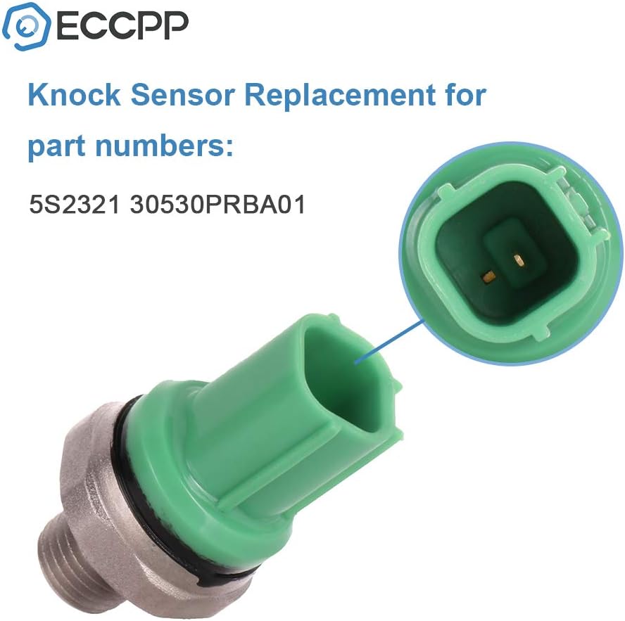 ECCPP Detonation Knock Sensor with Harness for Acura RSX 2002 2003 2004 2005 2006 2.0L 5S2321 30530PRBA01