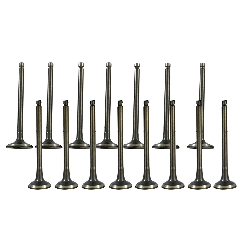 labwork Air-out Intake Valves Replacement for Hyundai Accent Kia Rio 1.5L 1.6L DOHC 16v 96-11 10813 13047