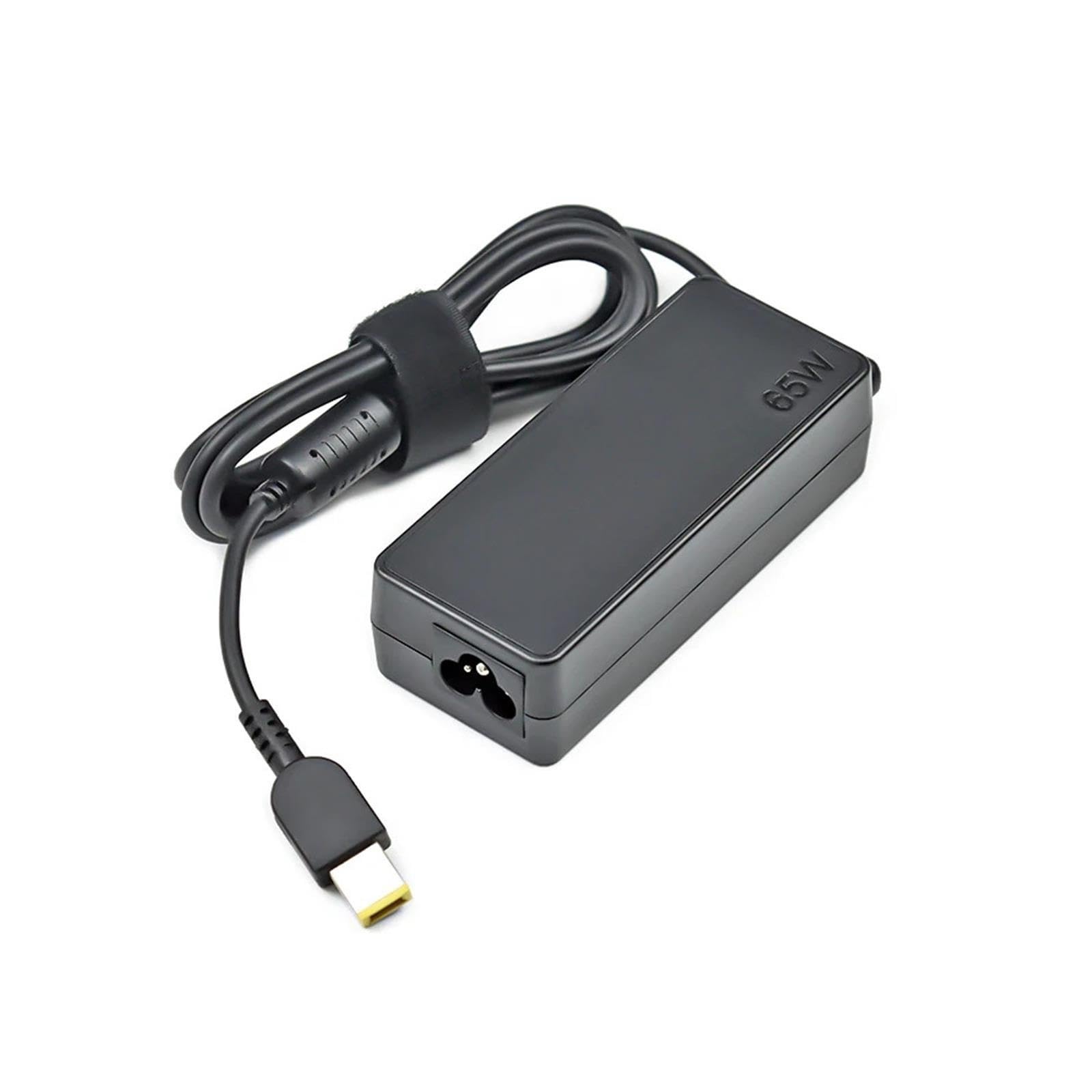 Adaptador De Corriente De Cargador De Vuelta De CA USB De 20V 3.25A 65W, Compatible con Lenovo, Compatible con Thinkpad, X301S X230S G500 G405 X1 Carbon E431 E531 T440s Yoga 13(100-240V AU Plug)