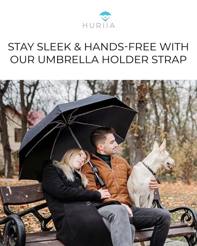 Image of Straps - 42 inch and 12 inch long double hook n loop self attaching straps. For use with the Wearable hands-free umbrella holder