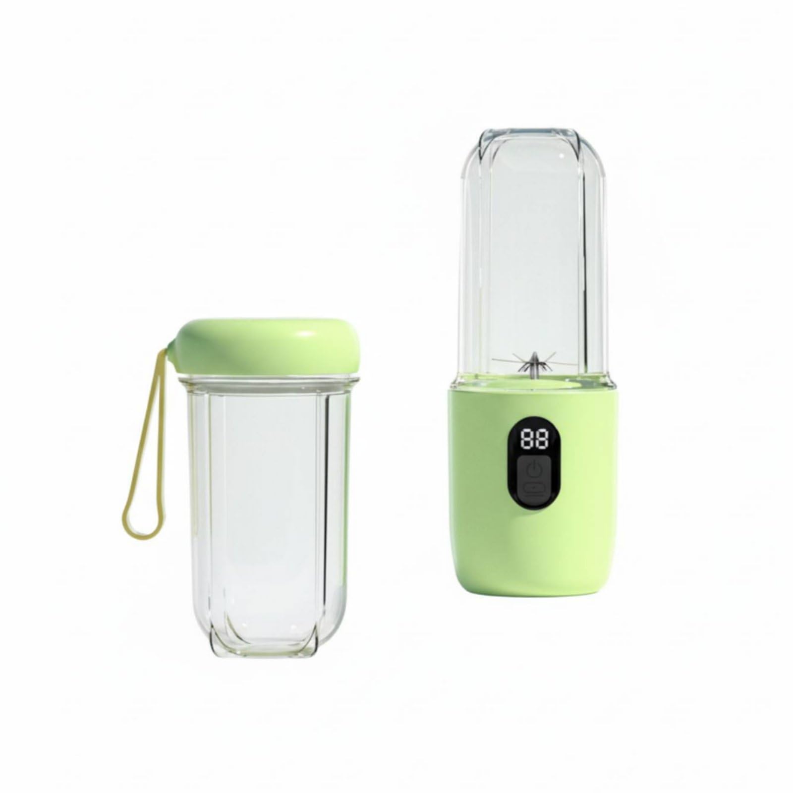 Compact Size Portable Blender Single-Press Operation Electric Travel Juicer Powerful Blending Rechargeable Mini Blender Food-Safe-Safe for Travelers, Office Workers, Fitness Enthus-image-33