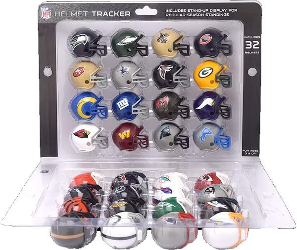 NFL HELMET TRACKER 32個セット Amazon.com: Riddell 32 Piece NFL Helmet Tracker Set