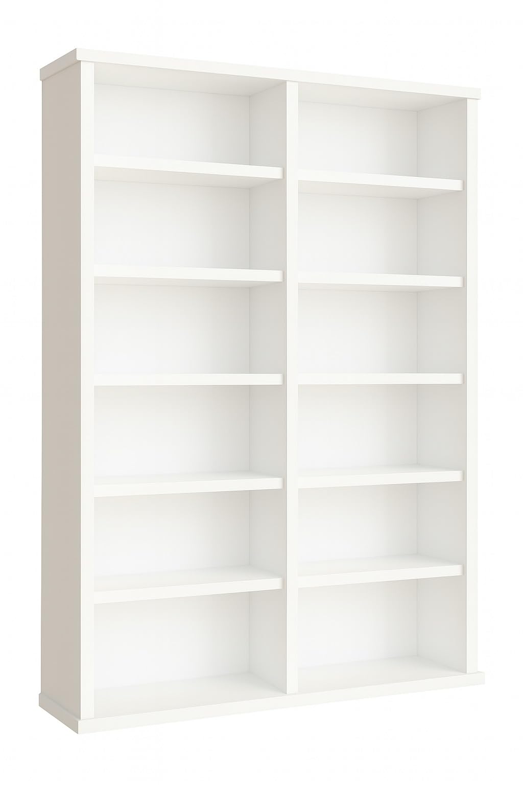 VCM Regal Schrank DVD CD Rack Medienregal Medienschrank Aufbewahrung Holzregal Standregal Möbel in 6 Farben "Ronul"