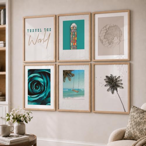 Image of kotart - Bich wall poster with frames for hanging | Decor | Paintings (14X20 Inch, H) Pack of 6