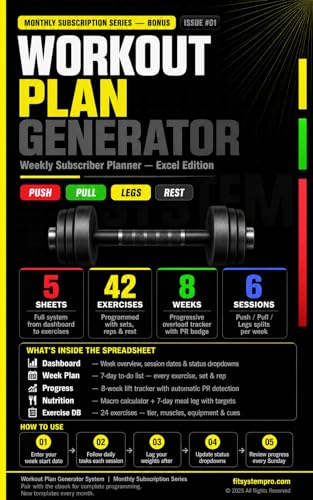  Workout Plan Generator System (English Edition)