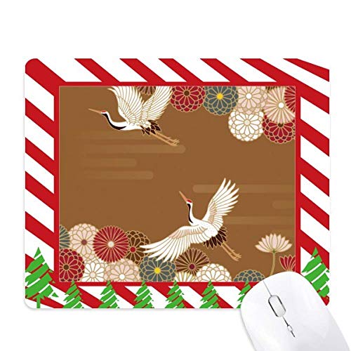 Tapis de souris géométrie de grues premium avec finitions de haute précision