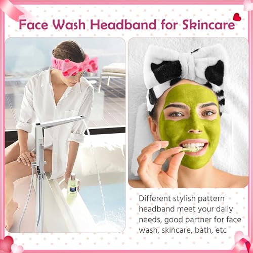 WSYUB 3-Piece Spa Headbands for Face Washing, Makeup & Skincare, Perfect for Girls & Women, Birthday Party - Image 5
