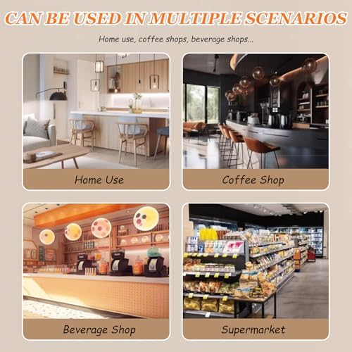 Limpiador de máquina espresso, raspador automático de café de alta velocidad, soporte de montaje universal para portafiltros de 51 mm/58 mm, herramienta de limpieza profesional